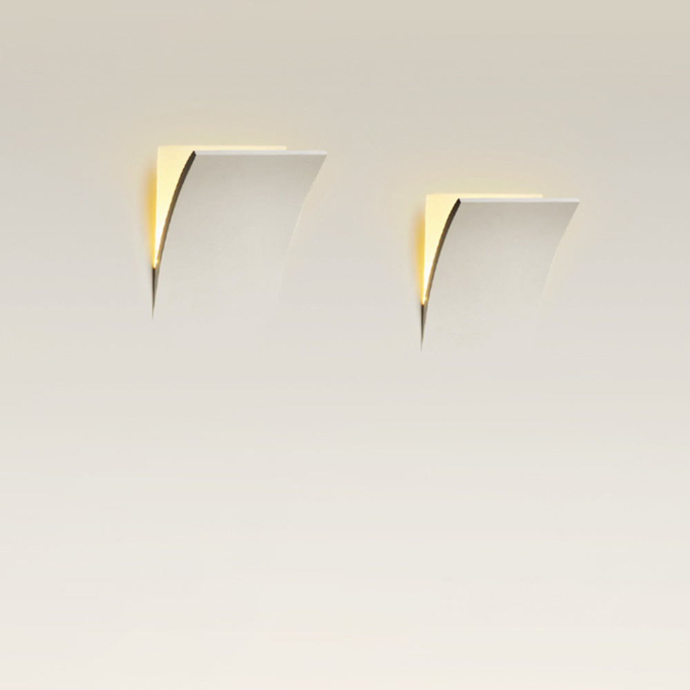 Aria Applique Murale Encastrée/Plâtre, Moderne, 4 Styles, Métal, Blanc, Salon - Neutralighting