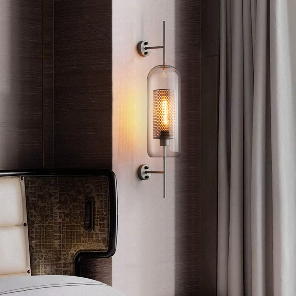 Kiri Applique Murale Globe Vintage Cuivre/Argent. Salle de Bain - Neutralighting