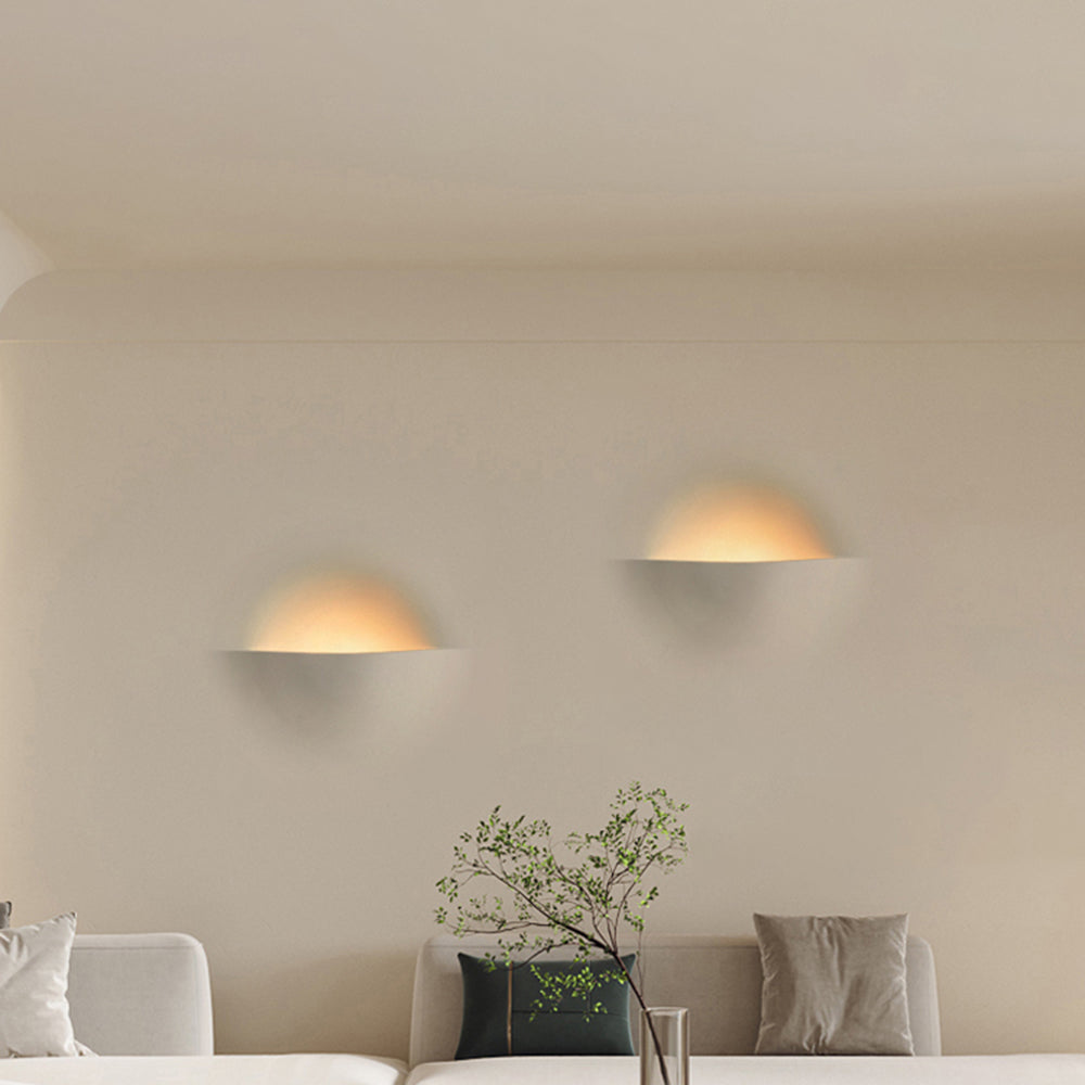 Aria Applique Murale Encastrée/Plâtre, Moderne, 4 Styles, Métal, Blanc, Salon