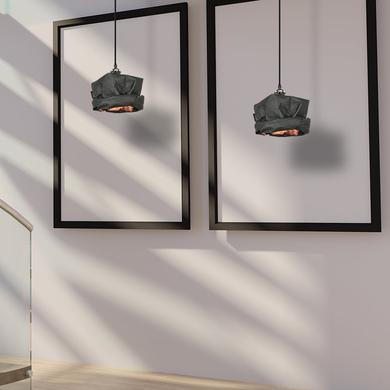 Valentina Millésime Gothique Métal Papier Suspension Salon - Neutralighting