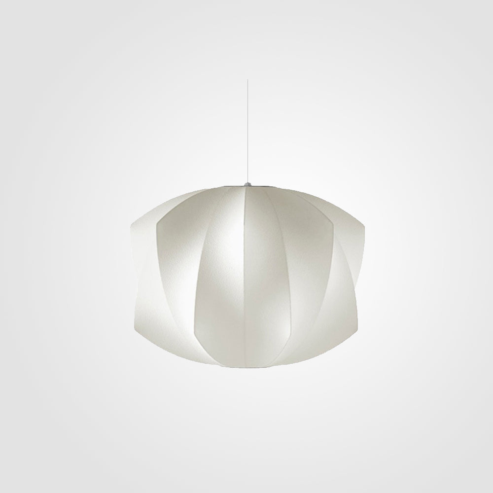 Etrio Suspension Vintage. Métal/Tissu. Blanc. Bar - Neutralighting