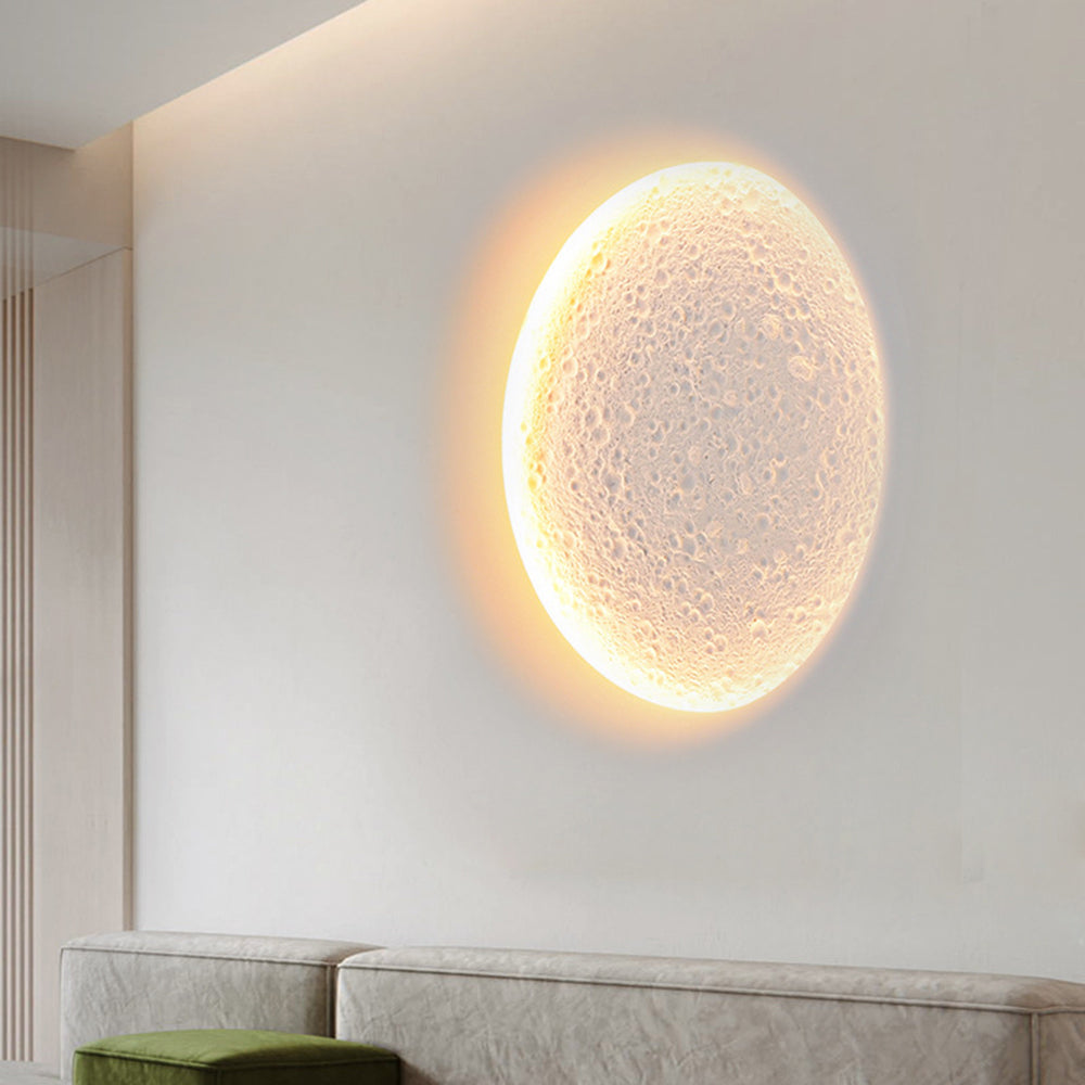 Aria Applique Murale de Peinture Dimmable avec Télécommande, 2 Style, Blanc, Salon - Neutralighting