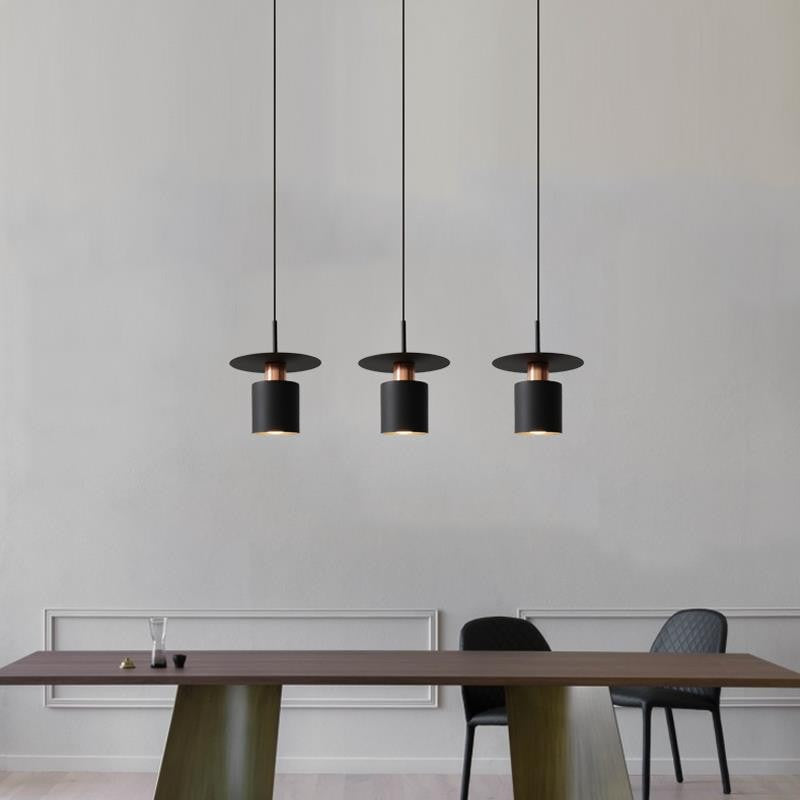 Valentina Industrie LED Suspension Métal Chambre à coucher/salle à manger - Neutralighting