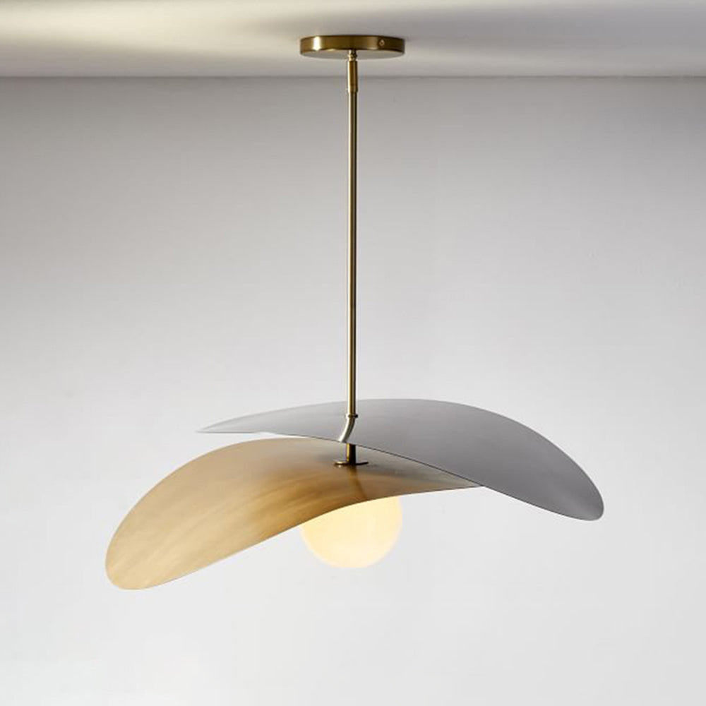 Arisha Suspension forme du ventilateur Métal Gris Chambre à coucher /Salon - Neutralighting