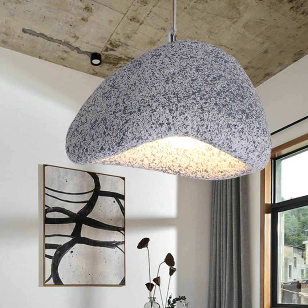 Avi Suspension Pain Moderne, Résine/Acrylique, Blanc/Noir Chambre - Neutralighting