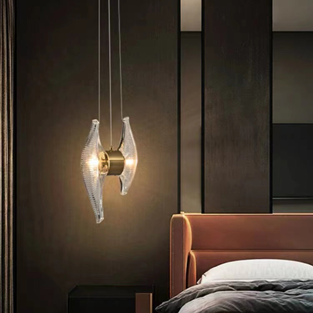 Kristy Suspension Irrégulier Nordique, Verre/Aluminium, Or, Salon - Neutralighting