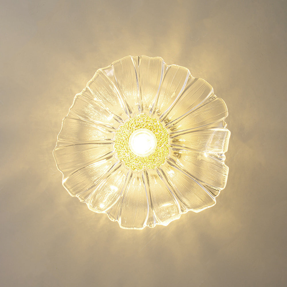 Arisha Suspension Dôme Vintage, Cuivre/Verre, Transparent/Vert, Chambre à Coucher/Salon - Neutralighting