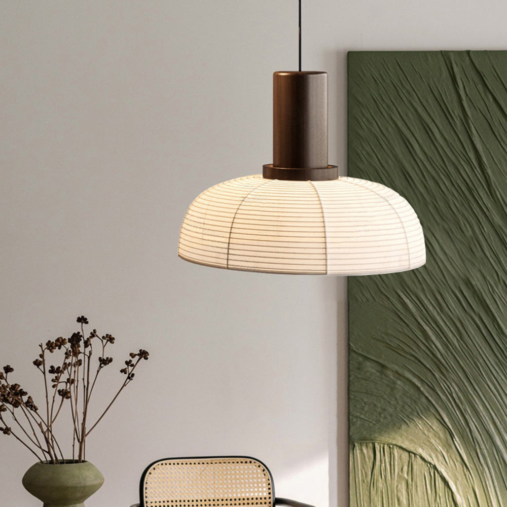 Ritta Suspension Bol Moderne, Metal/Tissu, Beige, Salon - Neutralighting