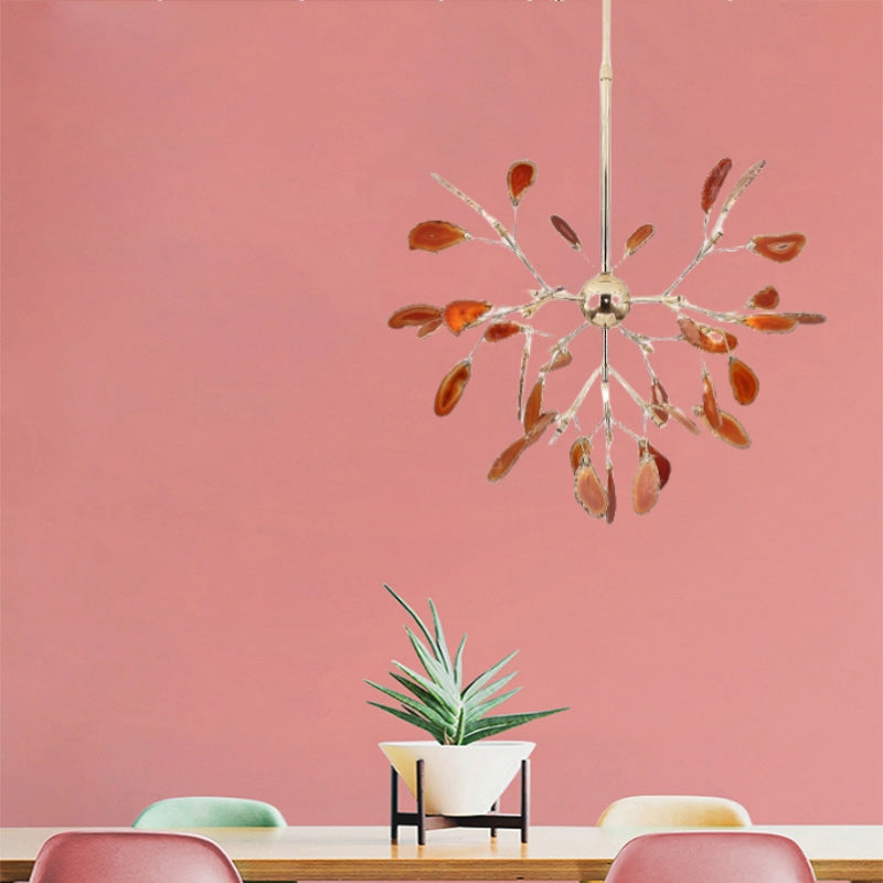 Arisha Lustre Coloré Branche Feuille Design, Salon/Chambre - Neutralighting