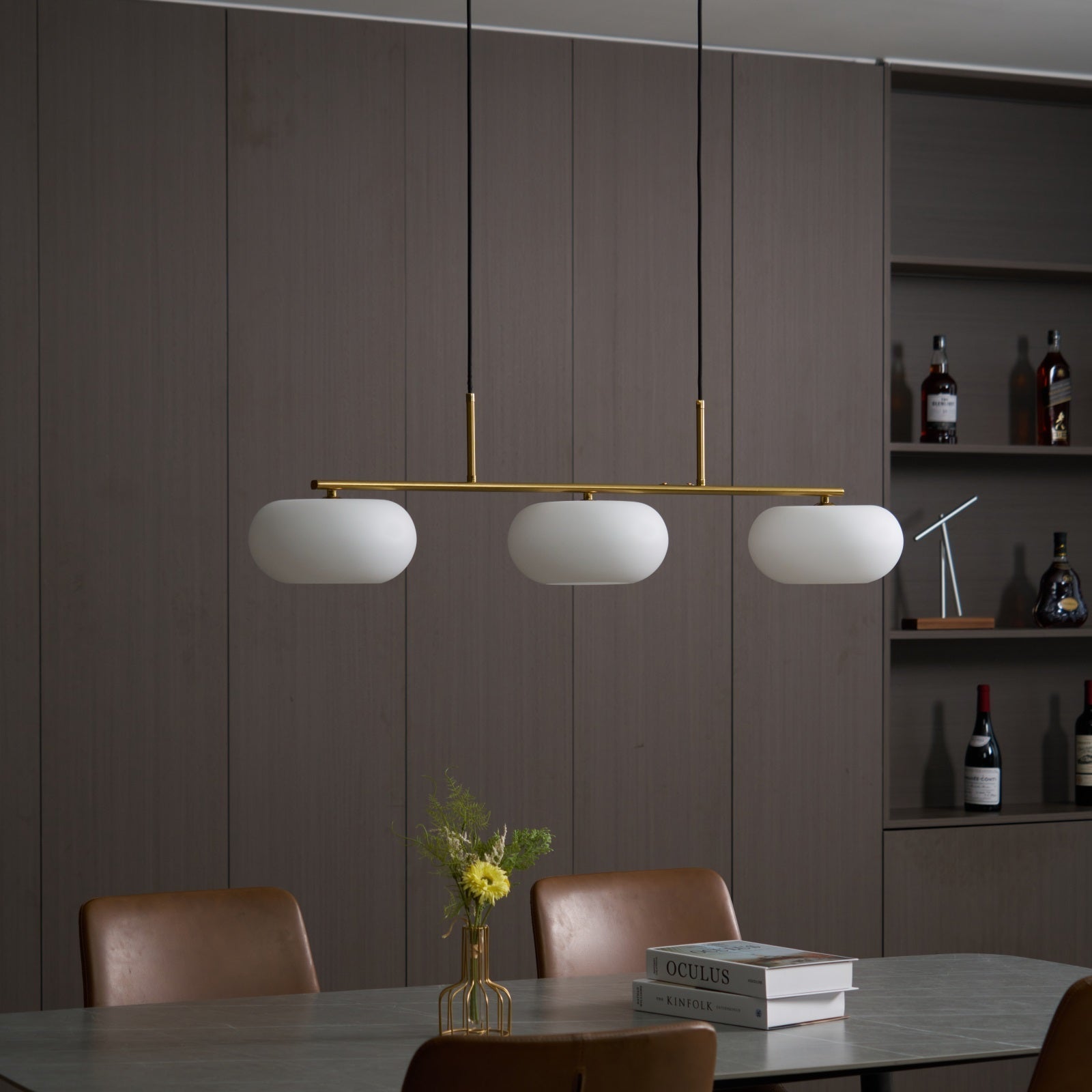 Candy Suspension Cluster Crème 3 Lampes - Neutralighting