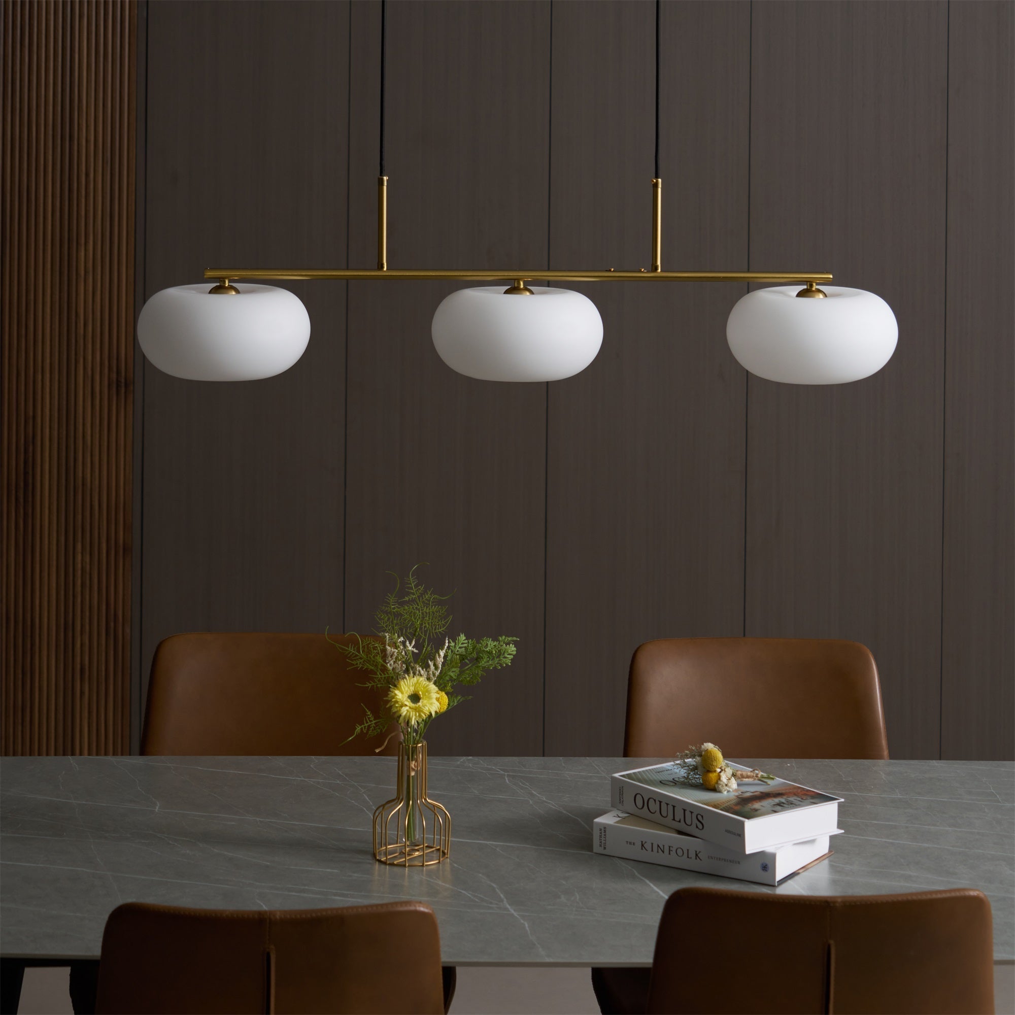 Candy Suspension Cluster Crème 3 Lampes - Neutralighting