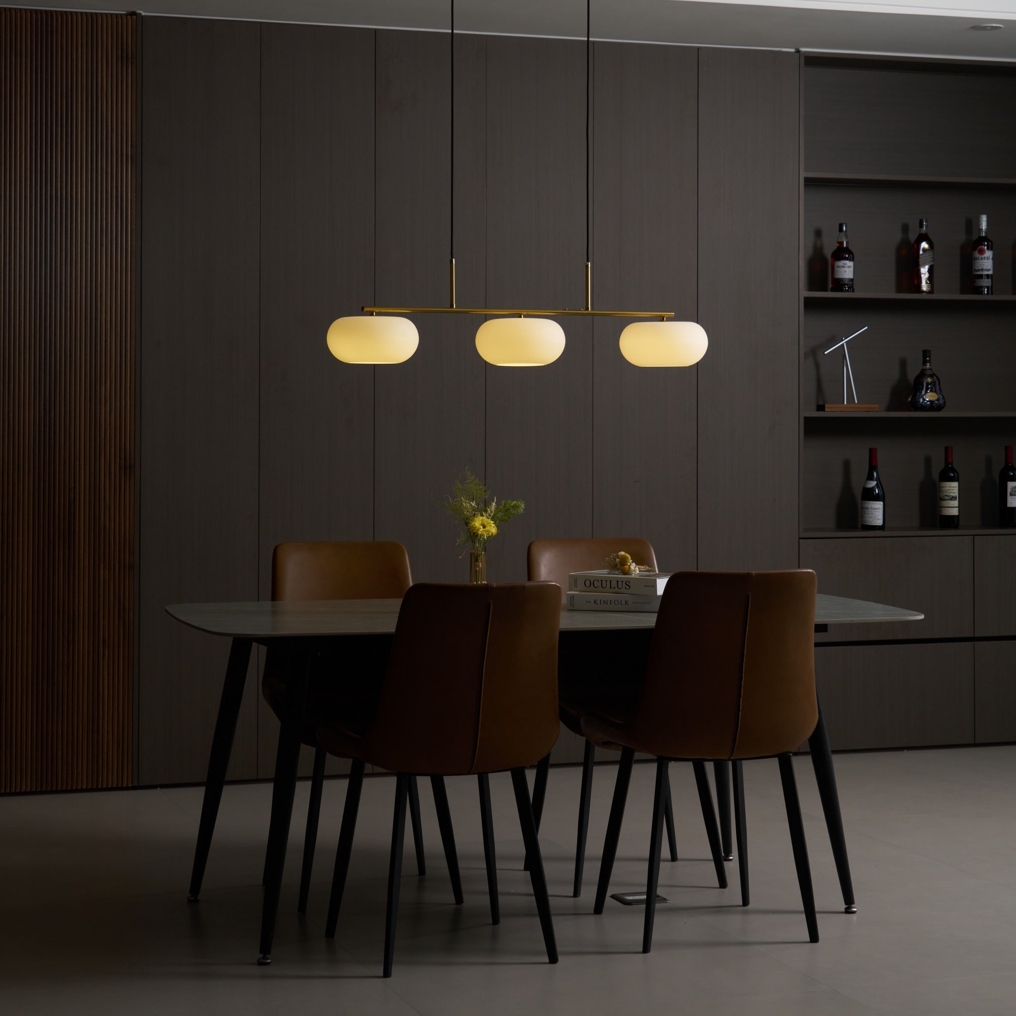 Candy Suspension Cluster Crème 3 Lampes - Neutralighting