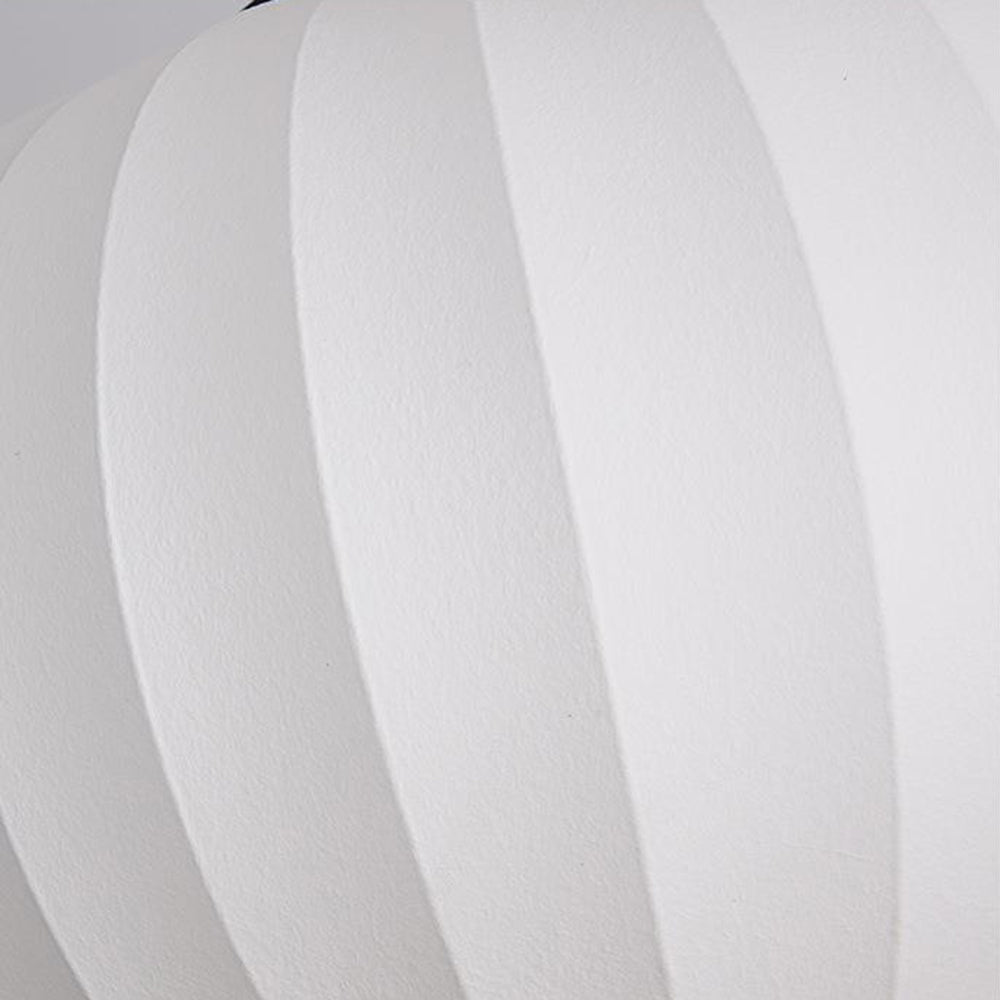 Ritta Suspension Vintage, Métal/Soie, Noir/Blanc, Chambre à Coucher - Neutralighting