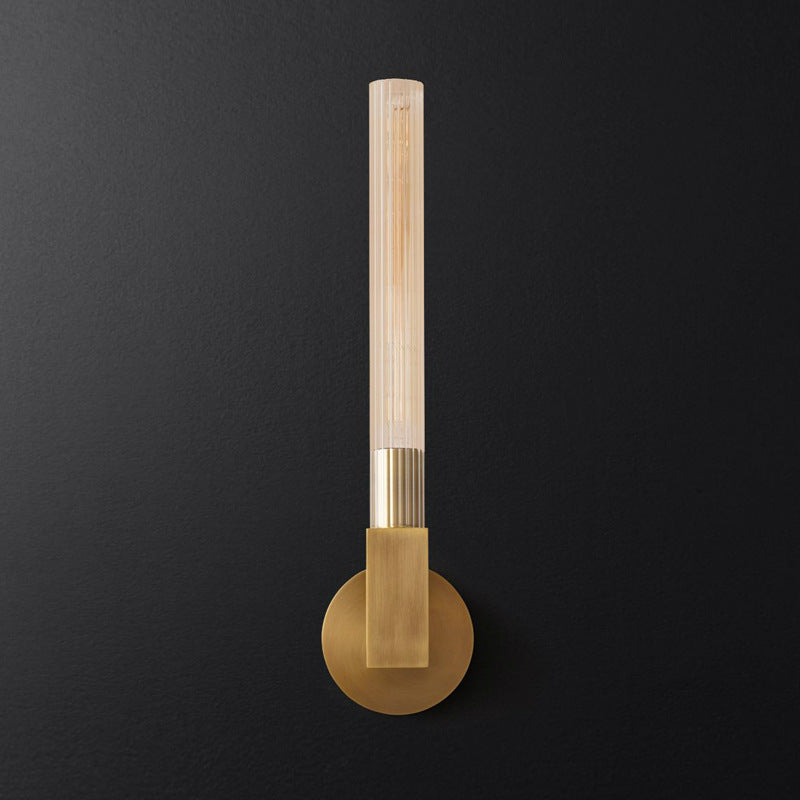 Arisha Nordique Métal Verre Intérieur Applique Murale Chambre à Coucher - Neutralighting