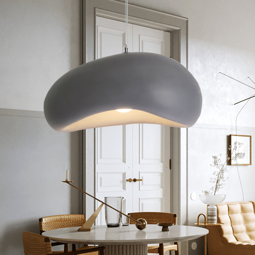 Avi Suspension Pain Naturelle, Résine/Acrylique, Blanc/Gris, Chambre - Neutralighting