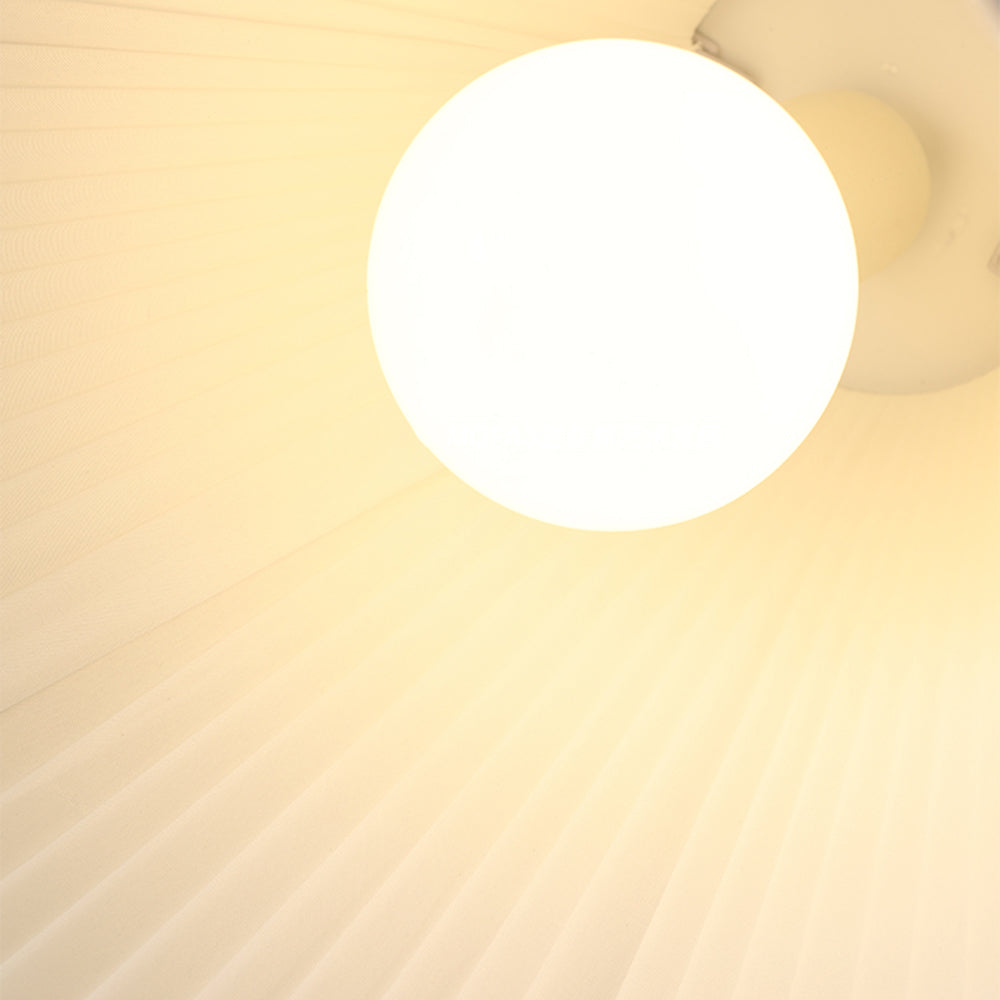 Ritta Suspension Nuage Moderne, Metal/Tissu, Blanc, Chambre à Coucher - Neutralighting