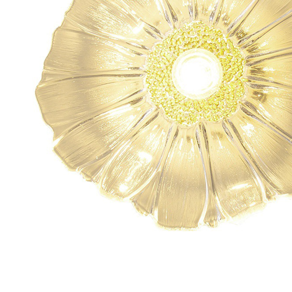 Arisha Suspension Dôme Vintage, Cuivre/Verre, Transparent/Vert, Chambre à Coucher/Salon - Neutralighting