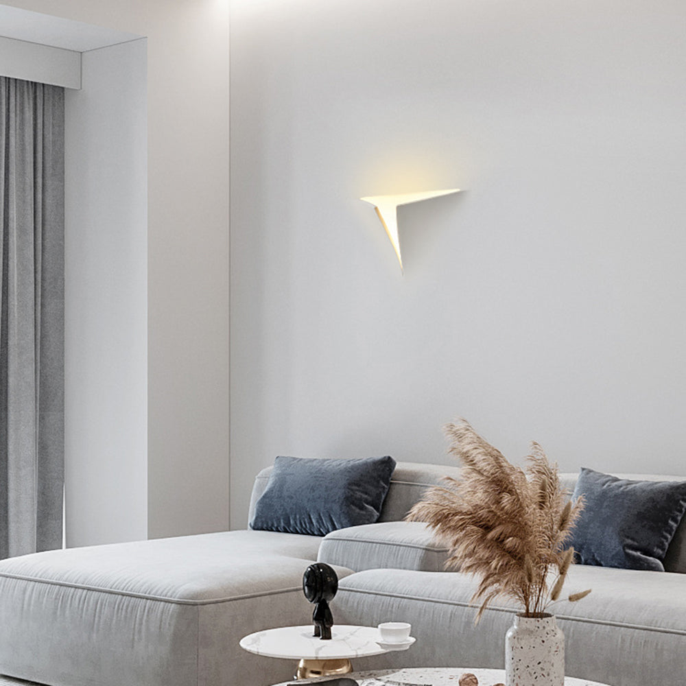 Aria Applique Murale Encastrée/Plâtre, Moderne, 4 Styles, Métal, Blanc, Salon - Neutralighting