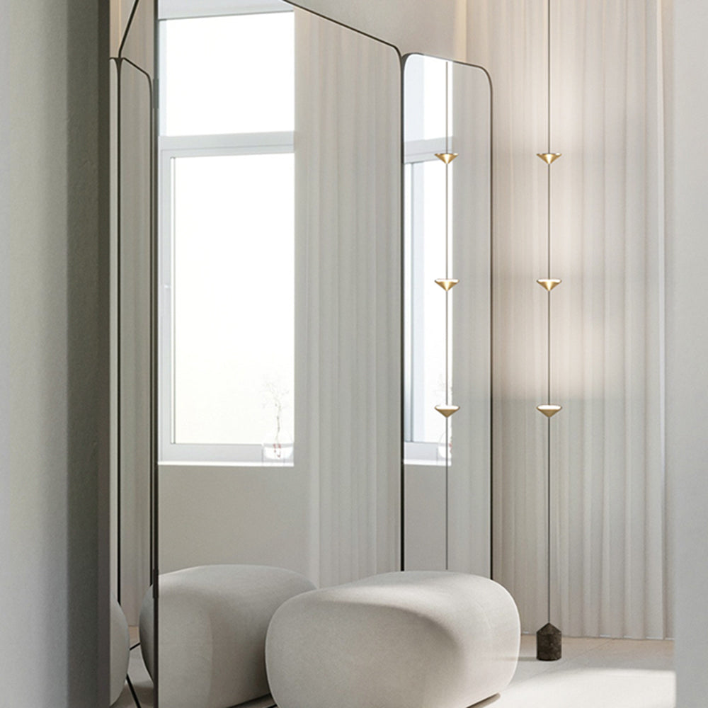 Ray Lampadaire Linéaire Minimaliste, 3 Ampoules, Chambre - Neutralighting