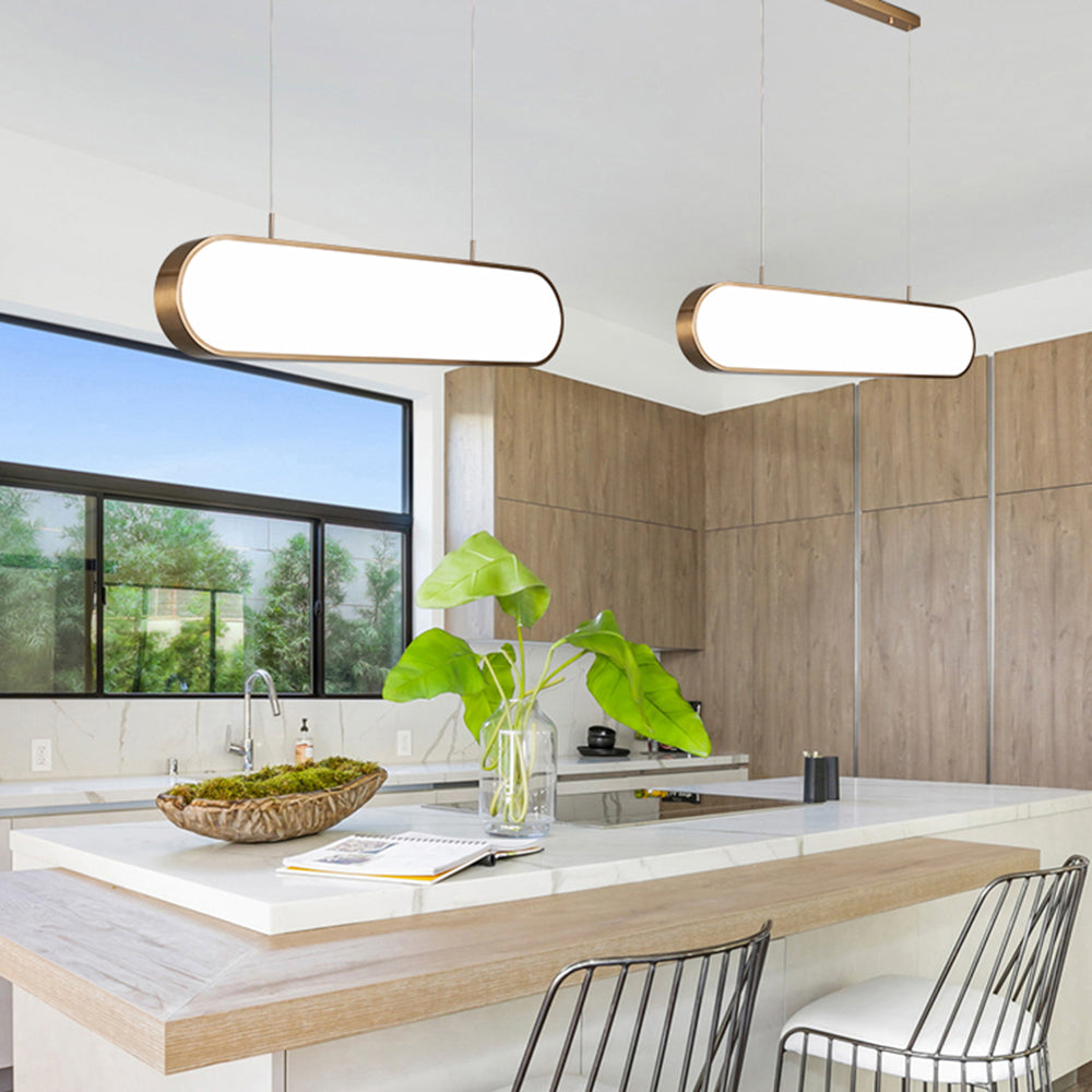 Valentina Suspension Ronde Contemporaine, Métal/Acrylique, Noir/Or/Argent, Cuisine/Salon - Neutralighting