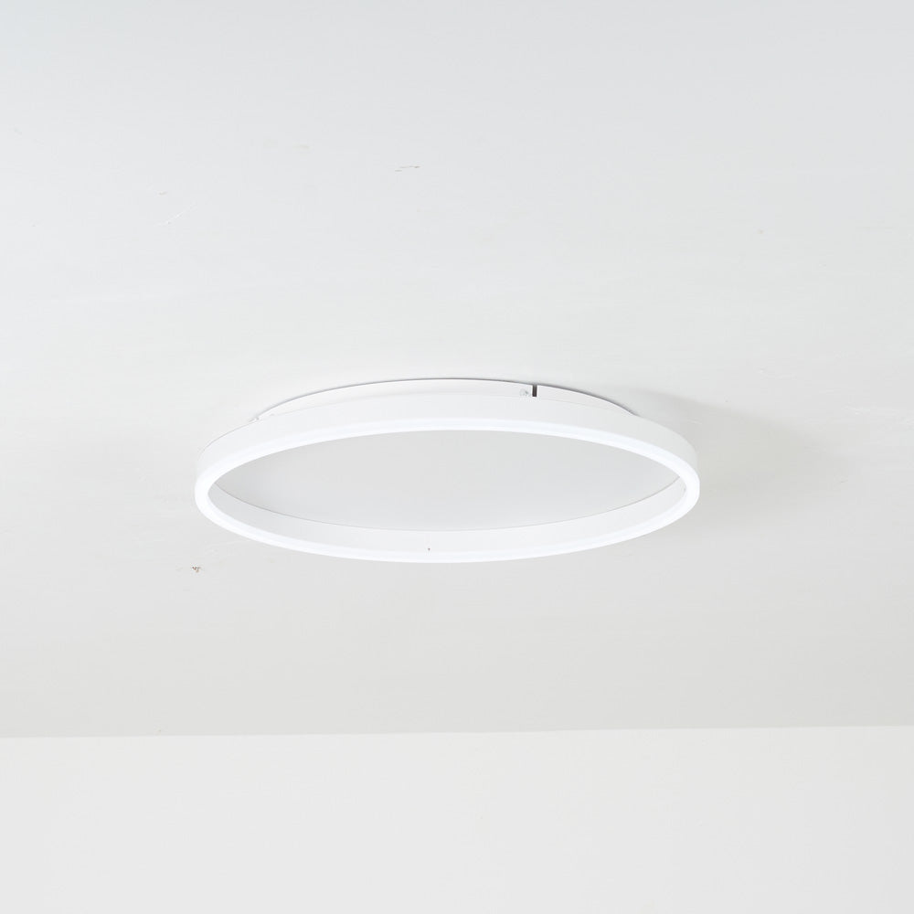Arisha Plafonnier Anneau Simple Moderne Métal Noir/Blanc/Doré Salon/Salle à Manger - Neutralighting