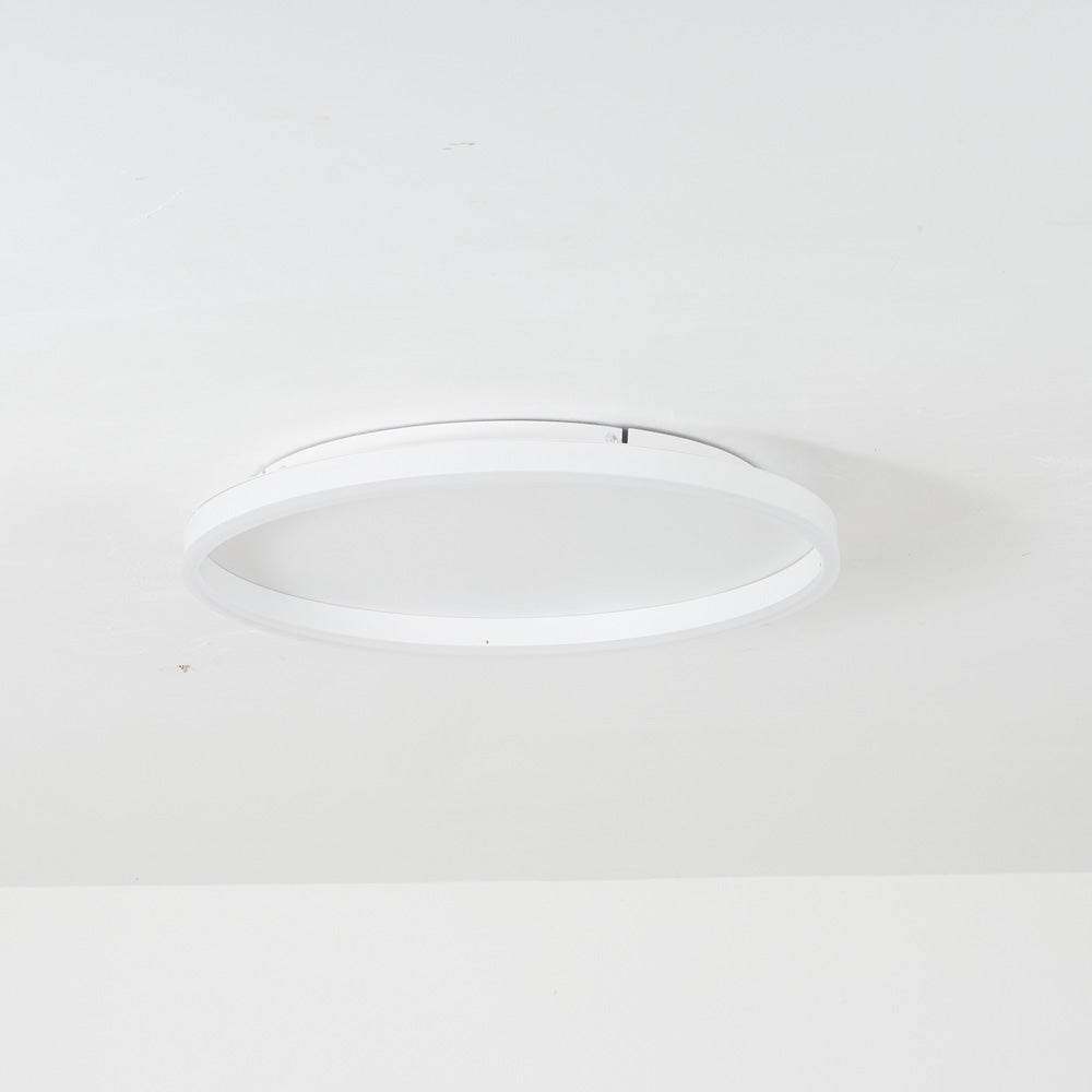 Arisha Plafonnier Anneau Simple Moderne Métal Noir/Blanc/Doré Salon/Salle à Manger - Neutralighting