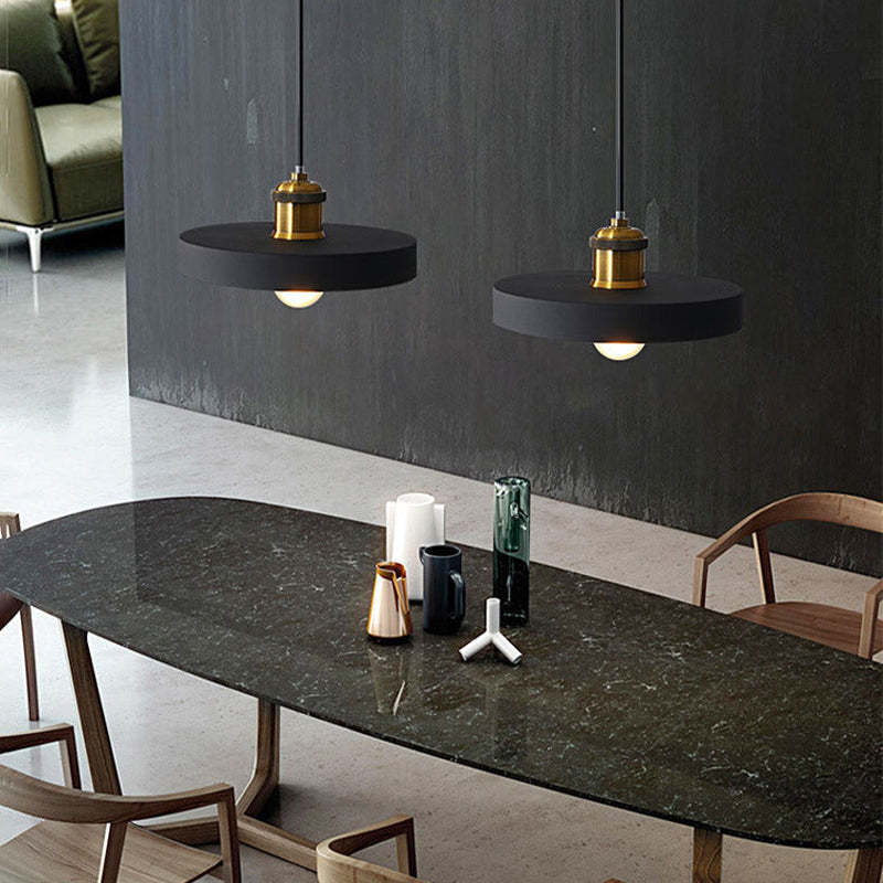 Miran Luminaires Suspension Nordique Blanc/Orange/Noir/Gris. Salon - Neutralighting