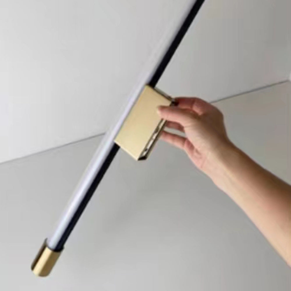 Yova Applique Murale Linéaire Simple. Métal/Acrylique. Blanc. Salle de Bain - Neutralighting