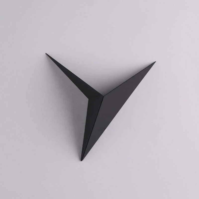 Calno Applique Murale Triangle Minimaliste Moderne Blanc/Noir/Or. Salon - Neutralighting