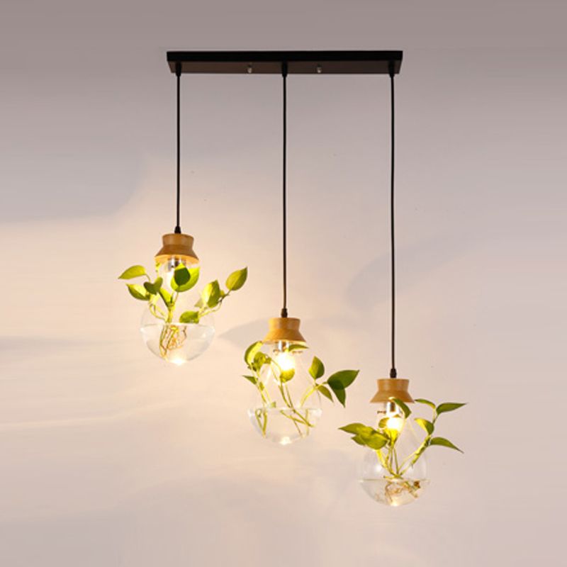 Ritta Suspension Pot de plantes-Cluster, 2 couleur/Shape, 1/3-Lumières - Neutralighting