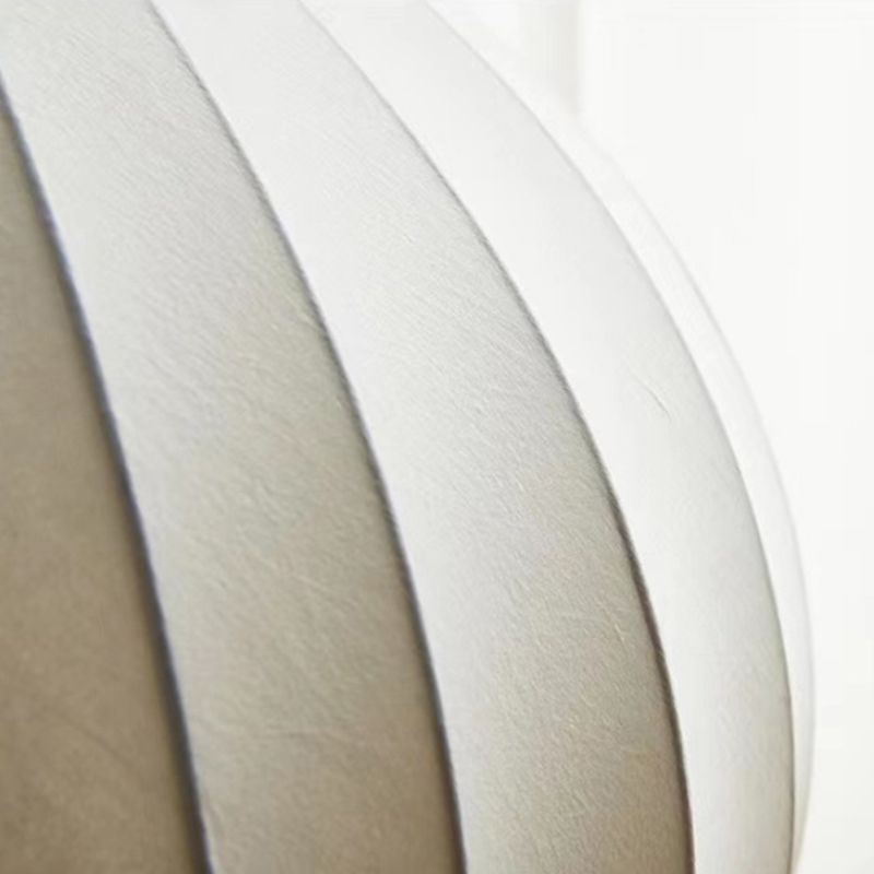 Ritta Lampadaire Poire Art Deco, Métal/Tissu, Beige, Salon - Neutralighting