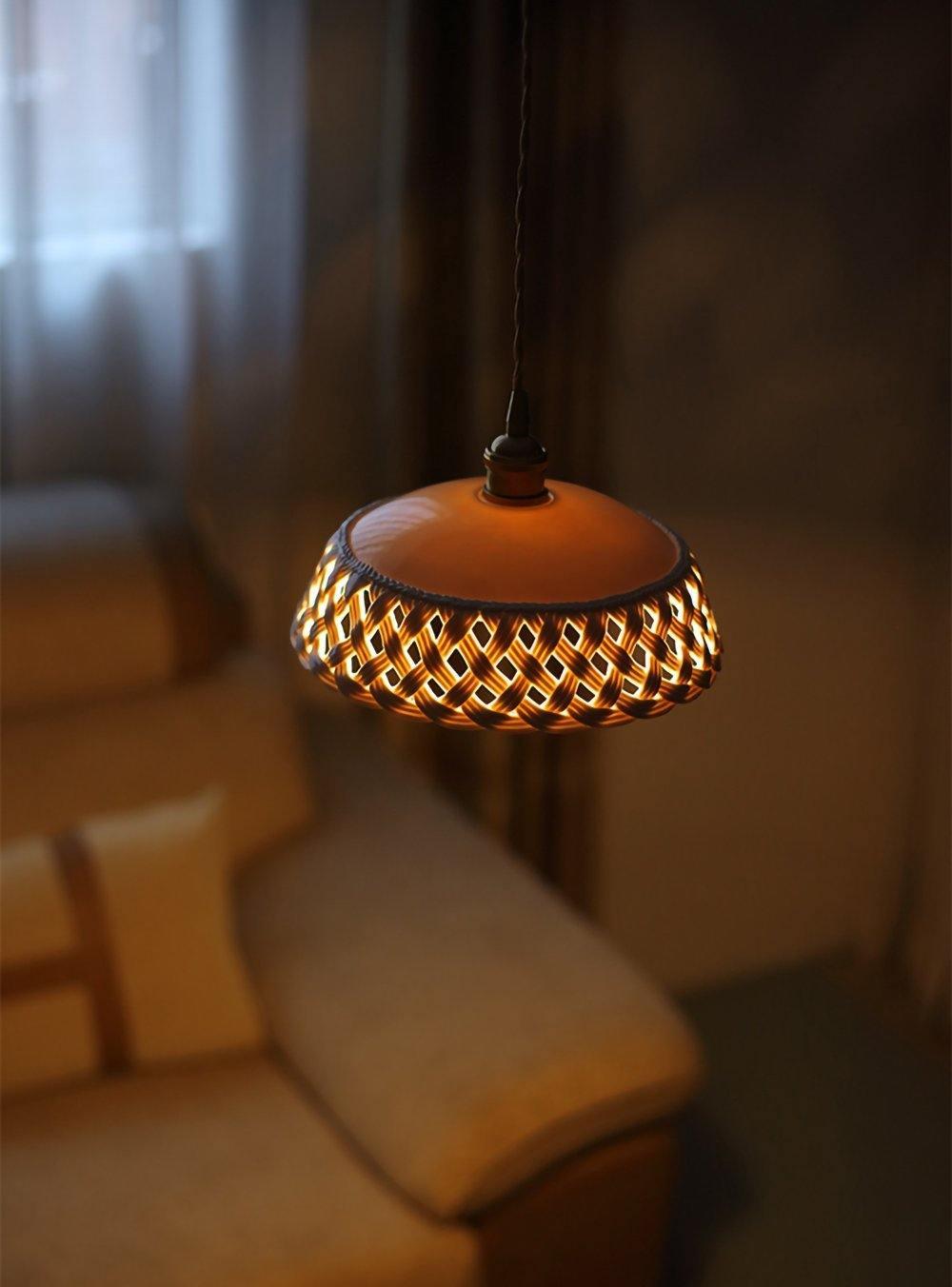 Orlenis Céramique Douillet Pendentif Lampe - Neutralighting