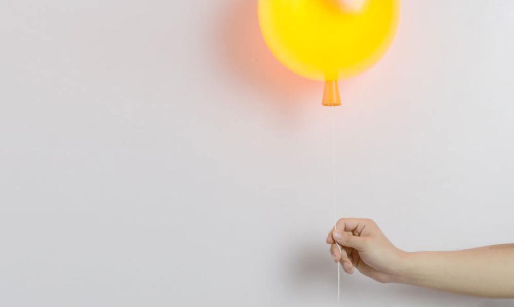 Cheerful Applique Murale Ballon Rêve Plastique - Neutralighting