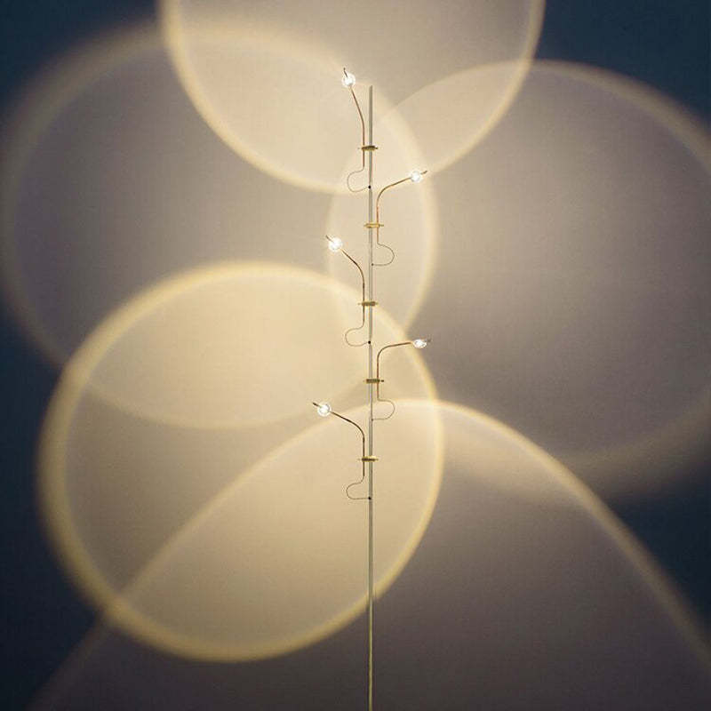 Mira Lampadaire Linéaire Minimaliste, Blanc Chaud/Naturel, Salon - Neutralighting