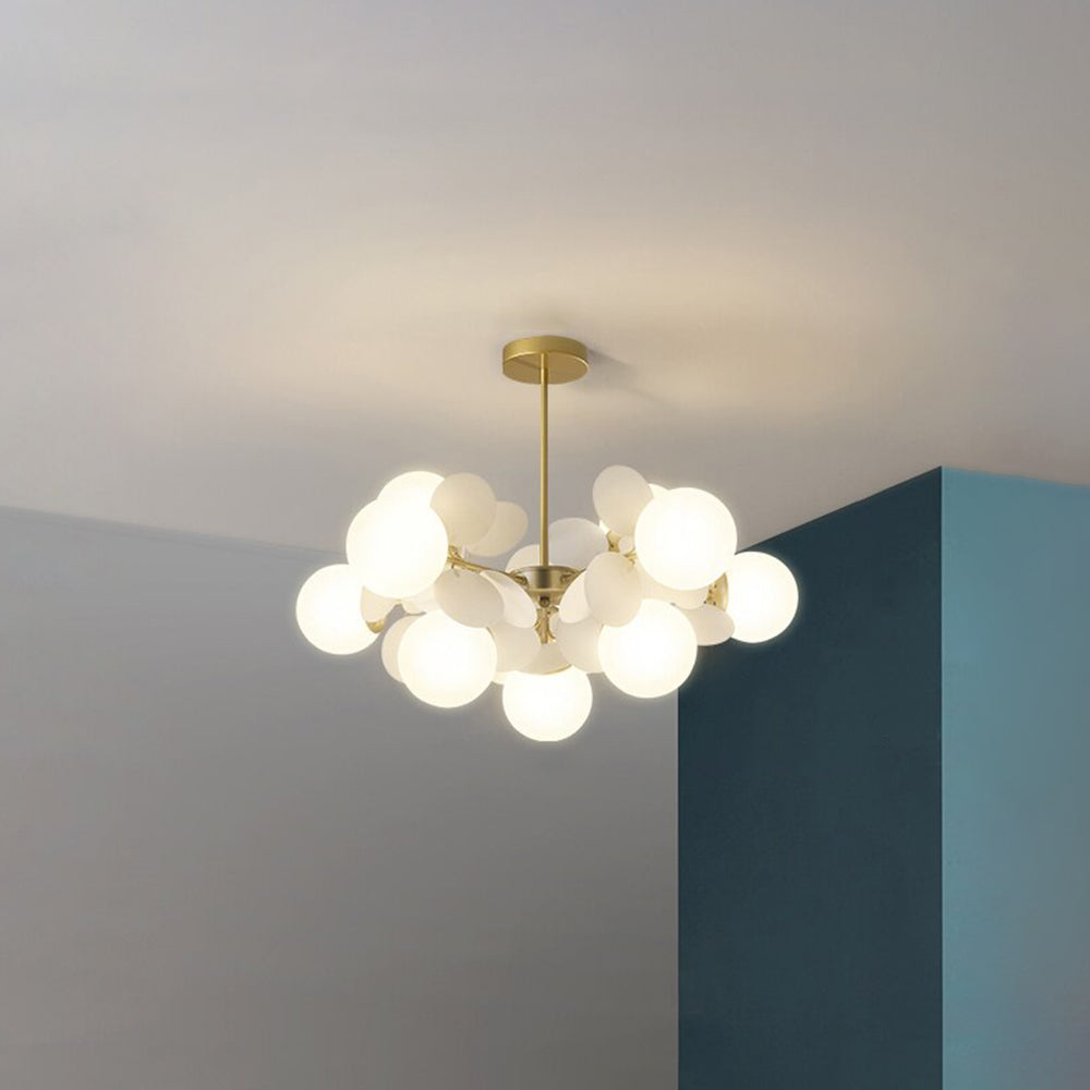 Nexen Plafonnier en forme de branche florale multicolore