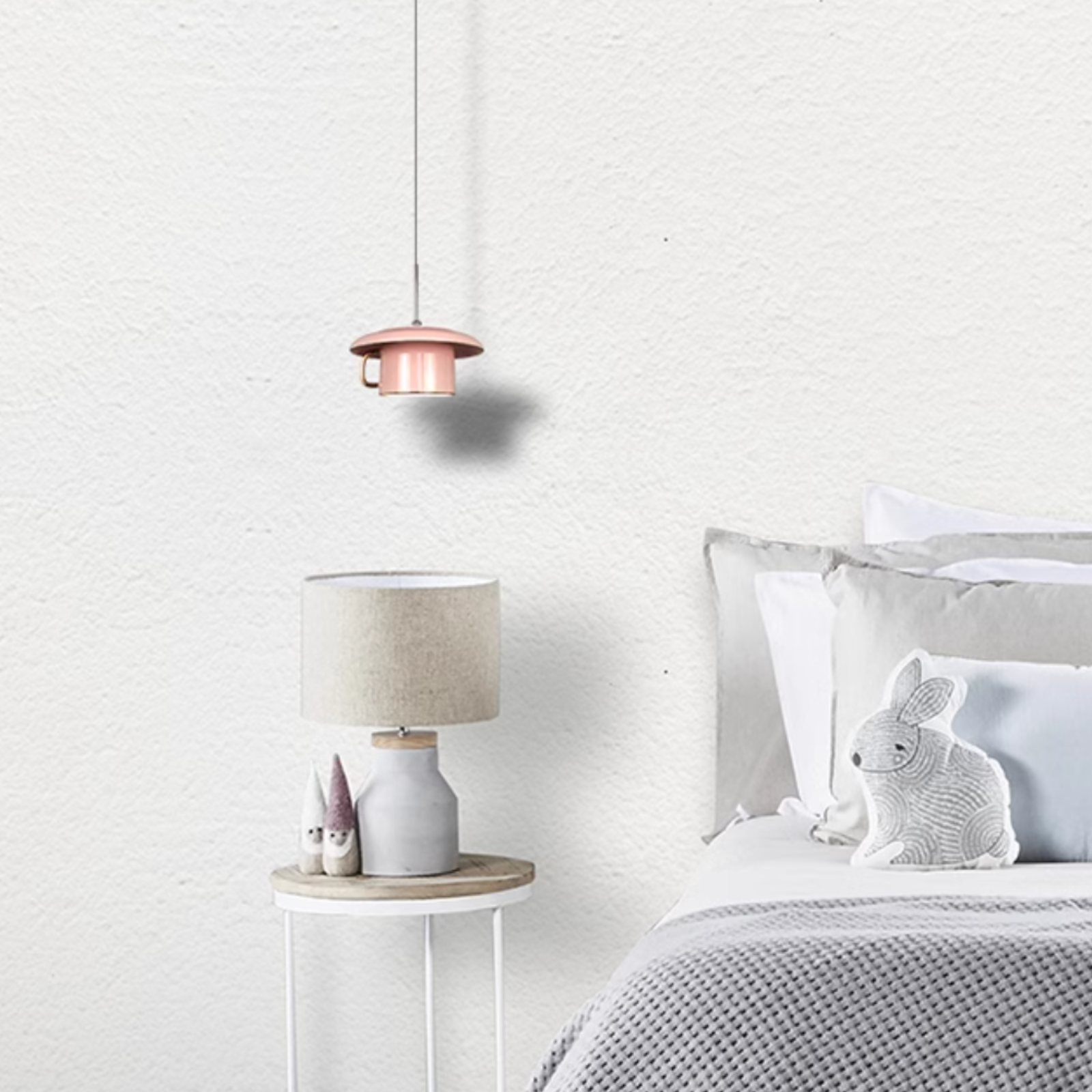 Valentina Urbain Tasse Céramique LED Suspension Salon
