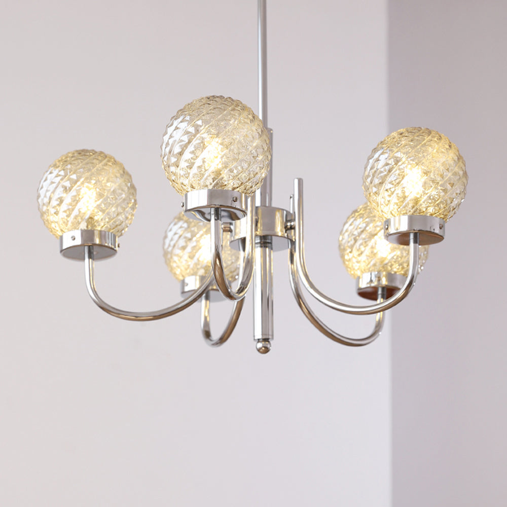 Valentina LED Suspension Métal Verre Cuisine Chambre à Coucher - Neutralighting