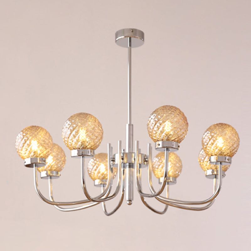 Valentina LED Suspension Métal Verre Cuisine Chambre à Coucher - Neutralighting