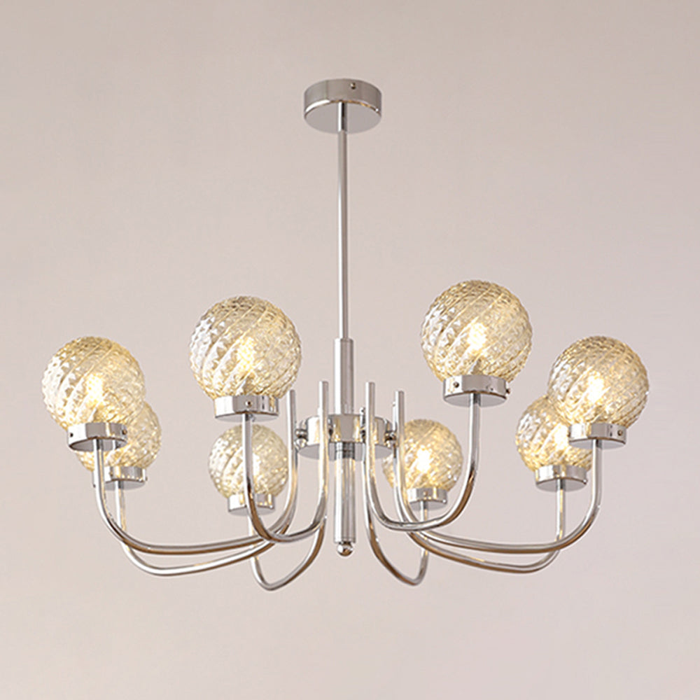 Valentina LED Suspension Métal Verre Cuisine Chambre à Coucher - Neutralighting