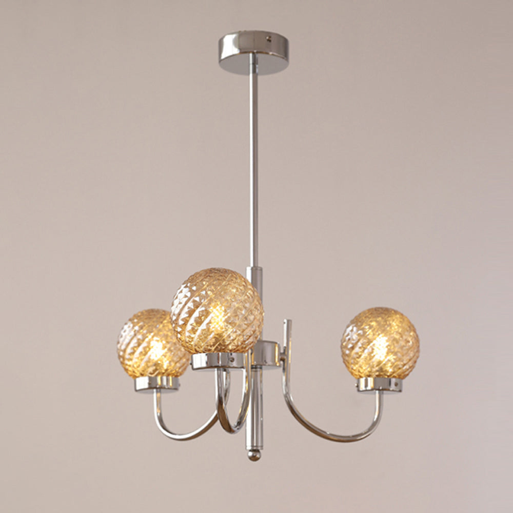 Valentina LED Suspension Métal Verre Cuisine Chambre à Coucher - Neutralighting
