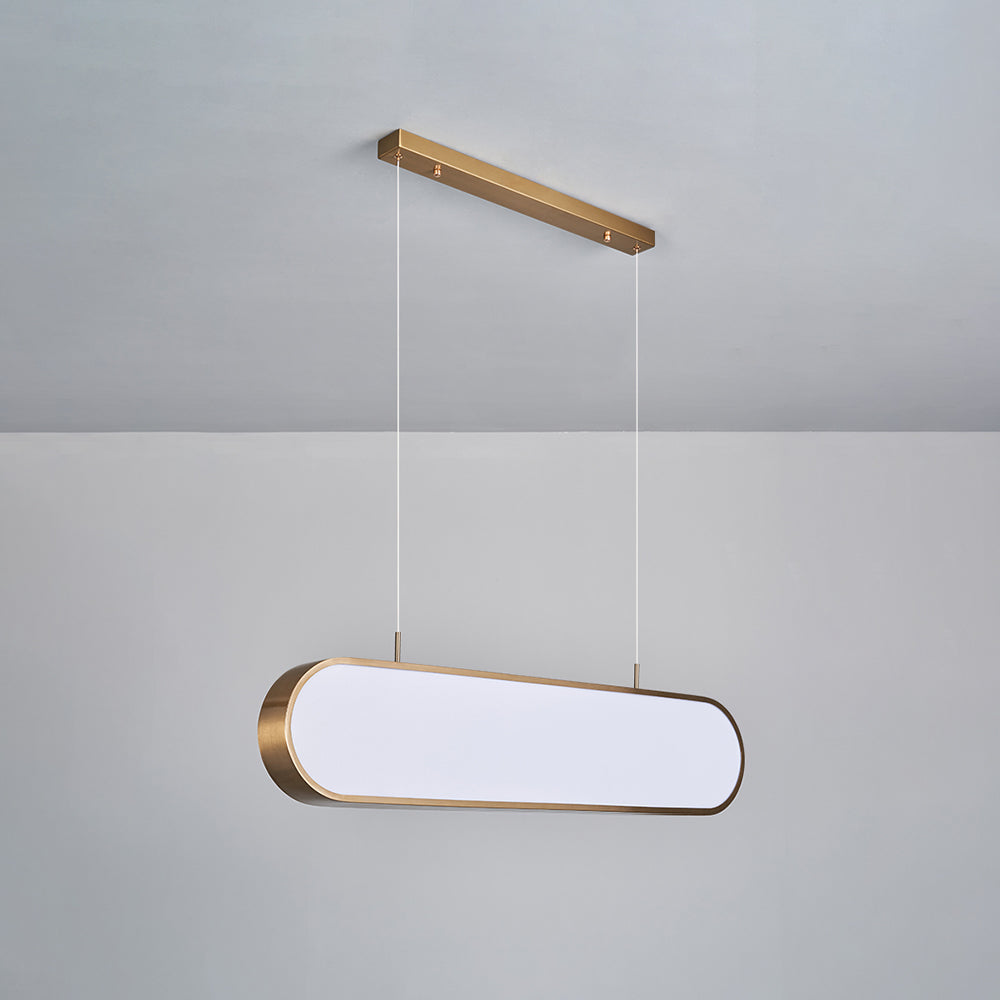 Valentina Suspension Ronde Contemporaine, Métal/Acrylique, Noir/Or/Argent, Cuisine/Salon - Neutralighting