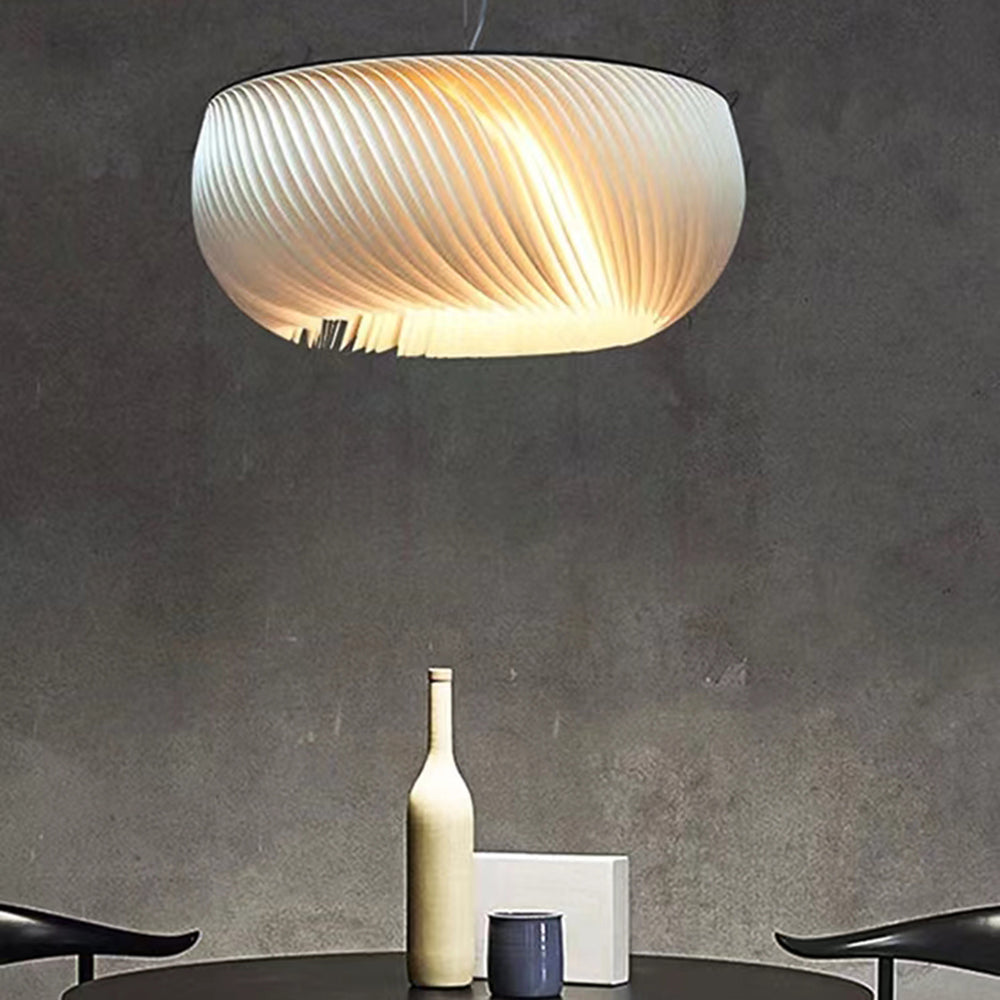 Ritta Suspension Nuage Simple, Aluminium/Peau de Mouton, Blanc, Chambre - Neutralighting