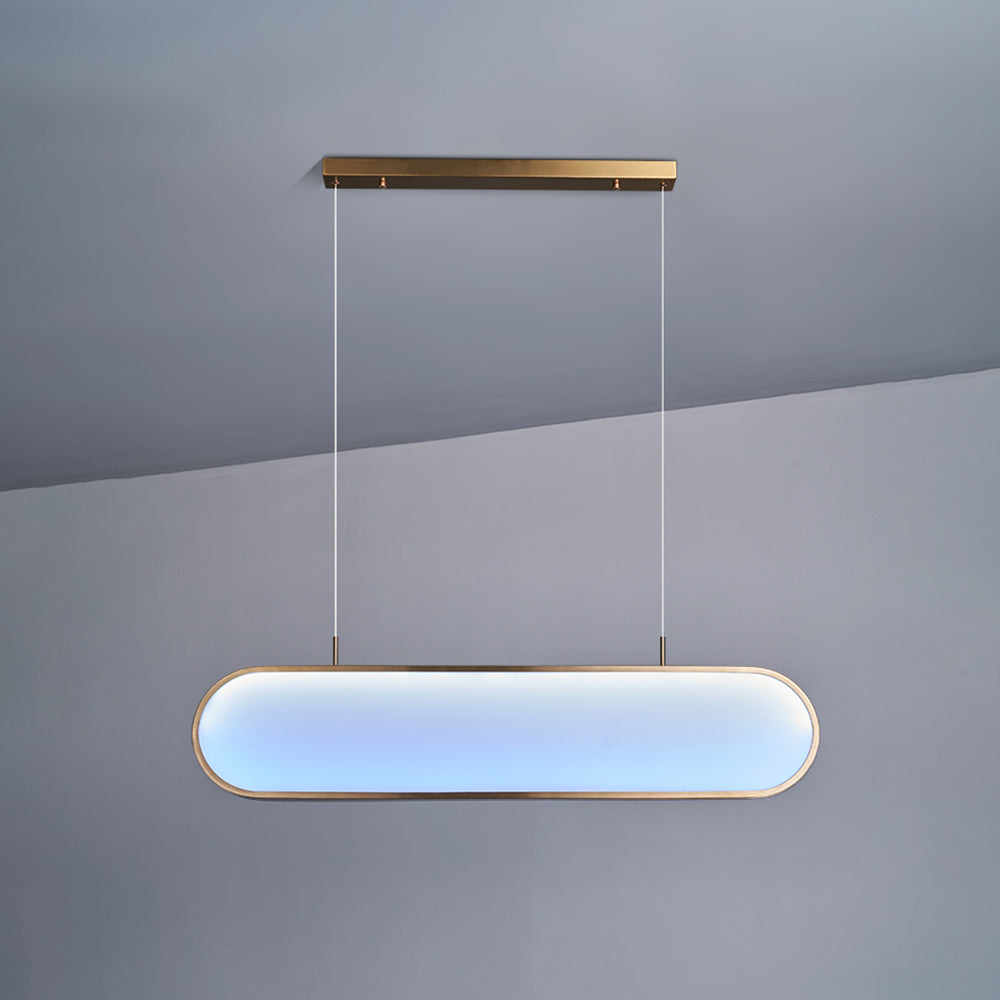 Valentina Suspension Ronde Contemporaine, Métal/Acrylique, Noir/Or/Argent, Cuisine/Salon - Neutralighting