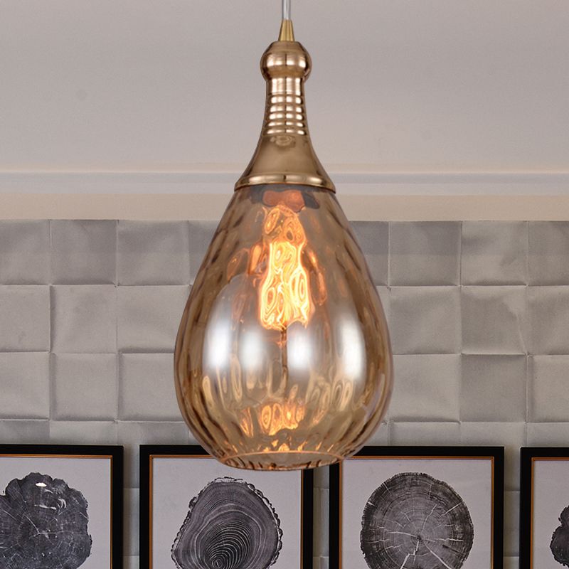 Arisha Vintage LED Suspension Métal Verre Chambre à coucher Salon - Neutralighting