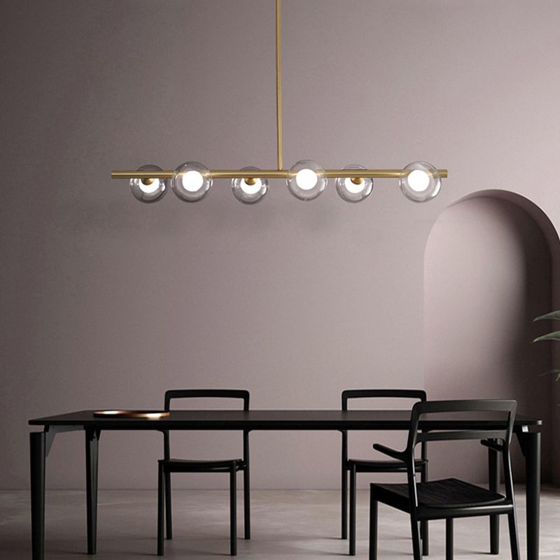 Valentina Suspension Linéaire, 2 Couleur, 5/6 Lumières - Neutralighting