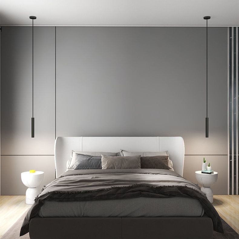 Filo Suspension Cylindre Industriel Chambre à Coucher - Neutralighting