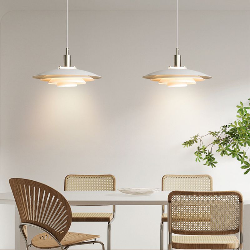 Crains Suspension Bol Moderne, Métal, Blanc, Chambre - Neutralighting