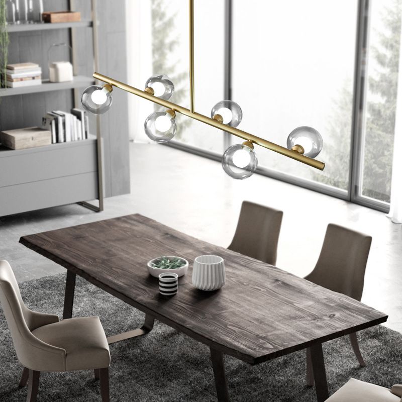 Valentina Suspension Linéaire, 2 Couleur, 5/6 Lumières - Neutralighting