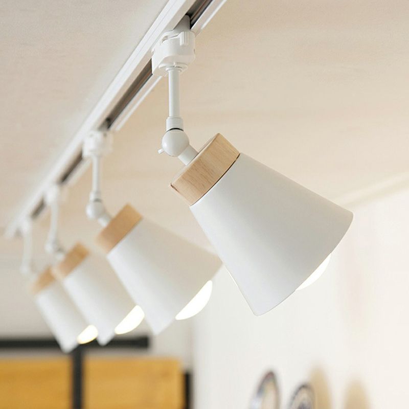 Aim Moderne LED Plafonnier Noir/Blanc Métal Chambre à coucher - Neutralighting