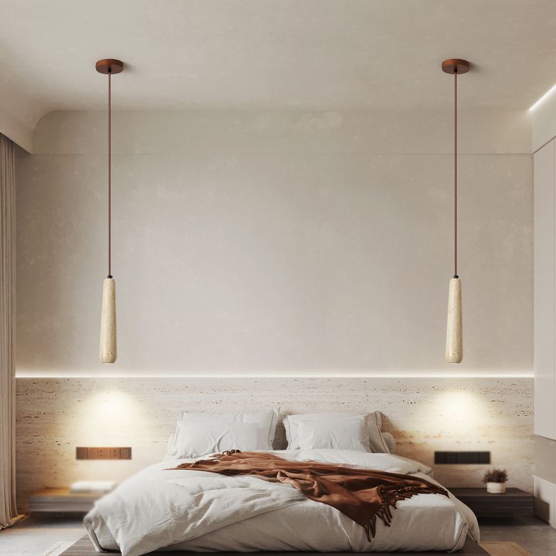 Muto Suspension Multi Naturelle, Bois/Pierre, Beige/Marron, Chambre - Neutralighting